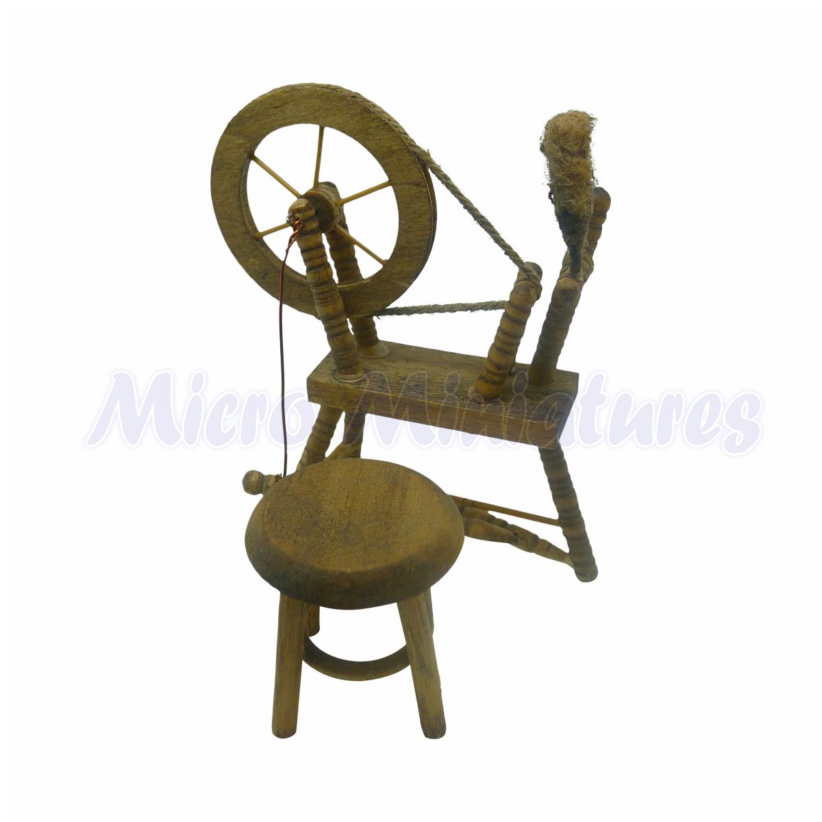 dollhouse spinning wheel