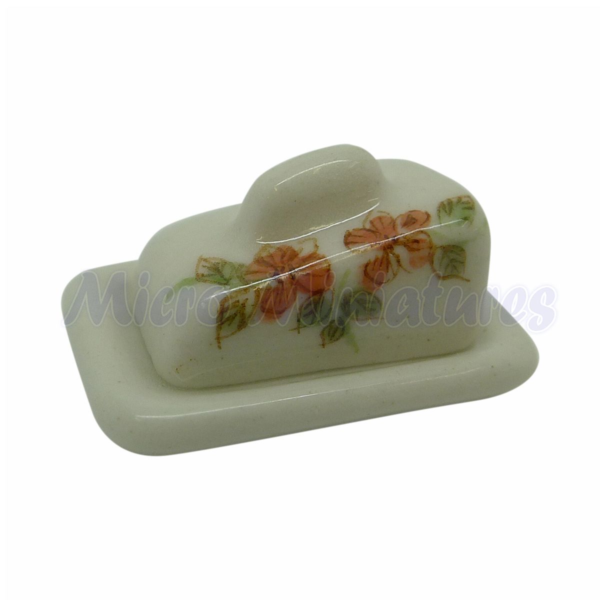 Dolls House Floral Cheese Dish 1/12th Scale 01650 